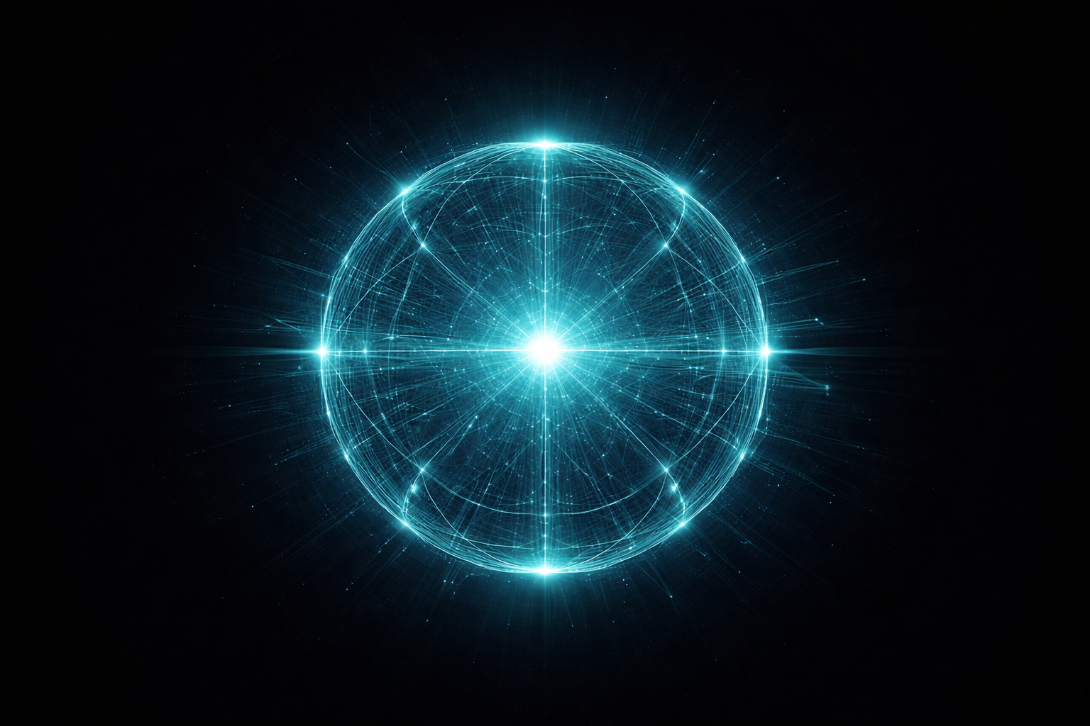 Blue and green integrity image representing complete system stability